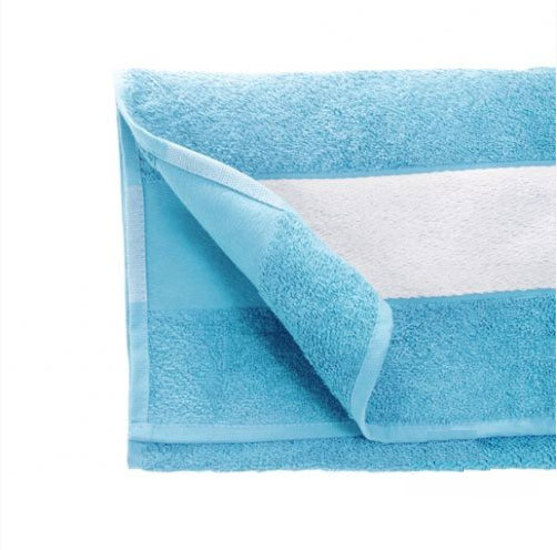 ПОЛОТЕНЦА ДЛЯ СУБЛИМАЦИИ: Полотенце 30х70см махровое ГОЛУБОЕ