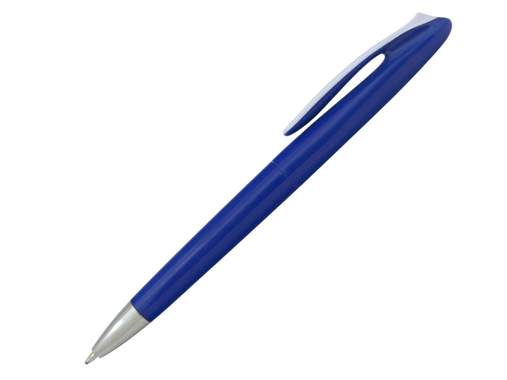 синий: Ручка шариковая, пластик, синий