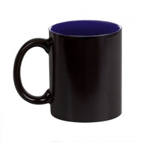 КРУЖКИ ДЛЯ СУБЛИМАЦИИ: Кружка хамелеон черная, внутри синяя