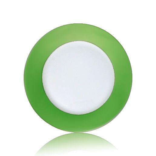 ТАРЕЛКИ ДЛЯ ПЕЧАТИ: Тарелка керамическая 20см с зеленым ободком