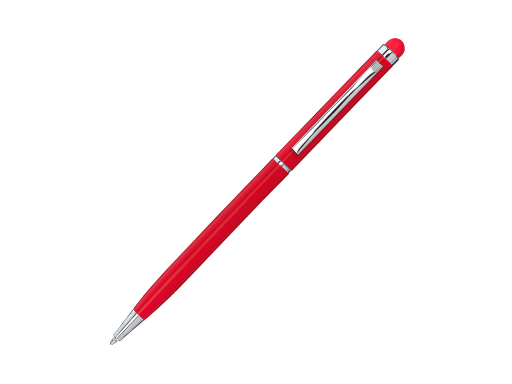 красный: Ручка шариковая Smart touch color, металл, красный