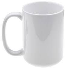 КРУЖКИ ДЛЯ СУБЛИМАЦИИ: Кружка белая для сублимации 450 мл (с круглой ручкой)