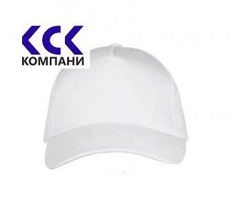 Бейсболки и кепки: Бейсболка , 100% x/б (Белый)